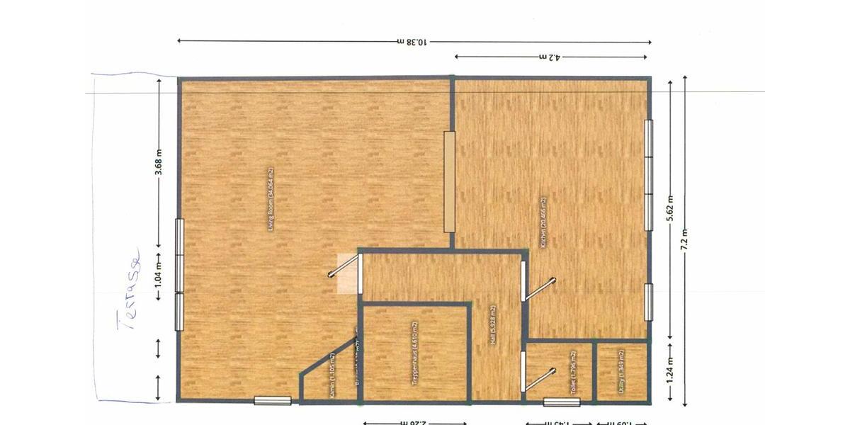 Etagenwohnung Taunusstein - 5 Zimmer, 165 m&sup2;, 2.000&euro; | Angebot:26136945