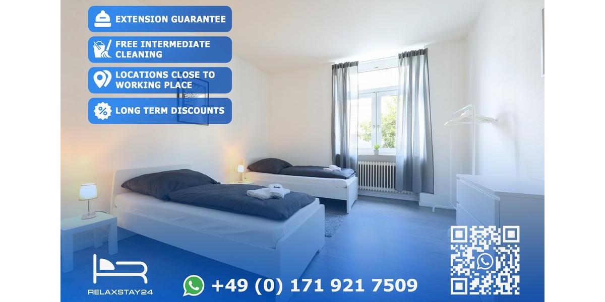 Wohnen auf Zeit Dietzenbach - 3 Zimmer, 65 m&sup2;, 18&euro; | Angebot:24697909