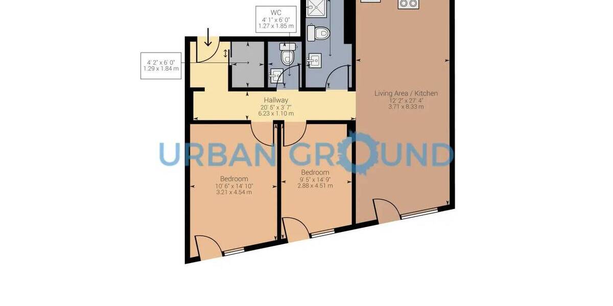 Etagenwohnung Berlin Mitte - 3 Zimmer, 81 m&sup2;, 2.160&euro; | Angebot:26886585