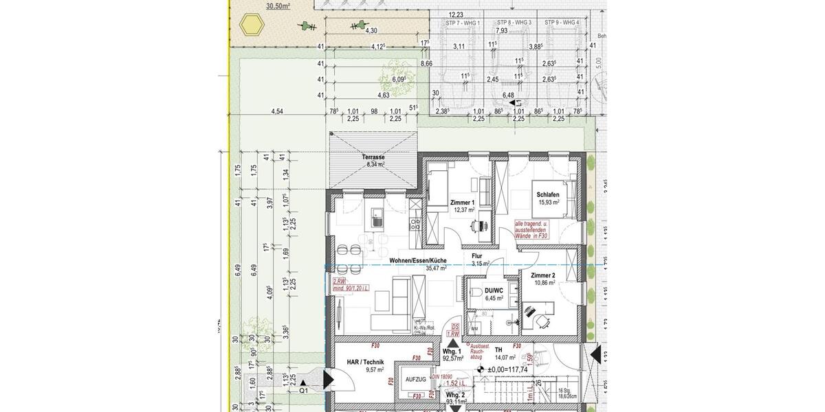 Erdgeschoßwohnung Schloß Holte-Stukenbrock Stukenbrock - 3 Zimmer, 92 m&sup2;, 1.100&euro; | Angebot:26700895