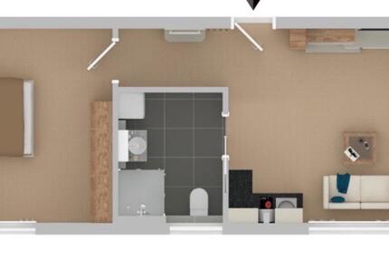 Wohnung Sundhagen - 2 Zimmer, 40 m&sup2;, 520&euro; | Angebot:23631622