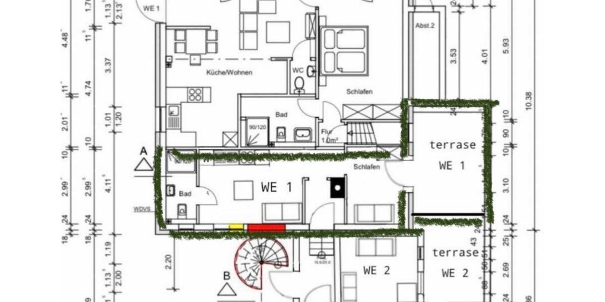 Wohnen auf Zeit Bremen Burglesum - 1 Zimmer, 26 m&sup2;, 1.050&euro; | Angebot:25978157
