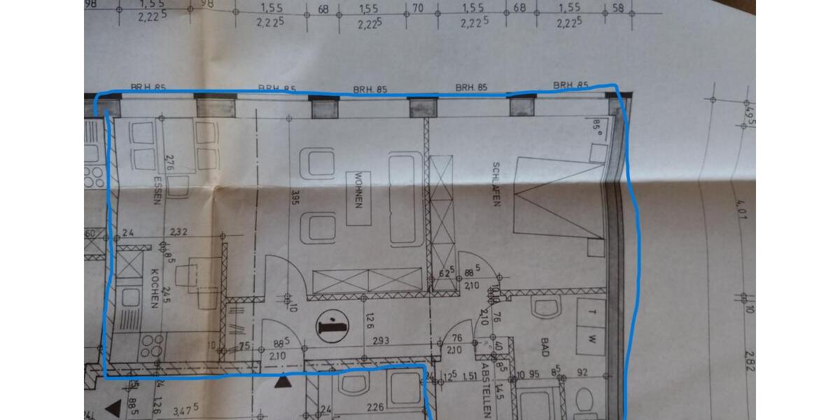 Etagenwohnung Wildeshausen - 2 Zimmer, 63 m&sup2;, 545&euro; | Angebot:25404002