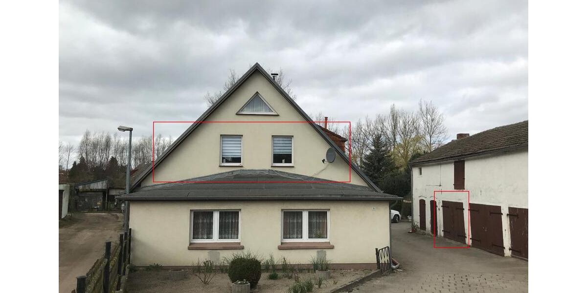 Dachgeschoßwohnung Demmin - 2.5 Zimmer, 53 m&sup2;, 370&euro; | Angebot:26588138