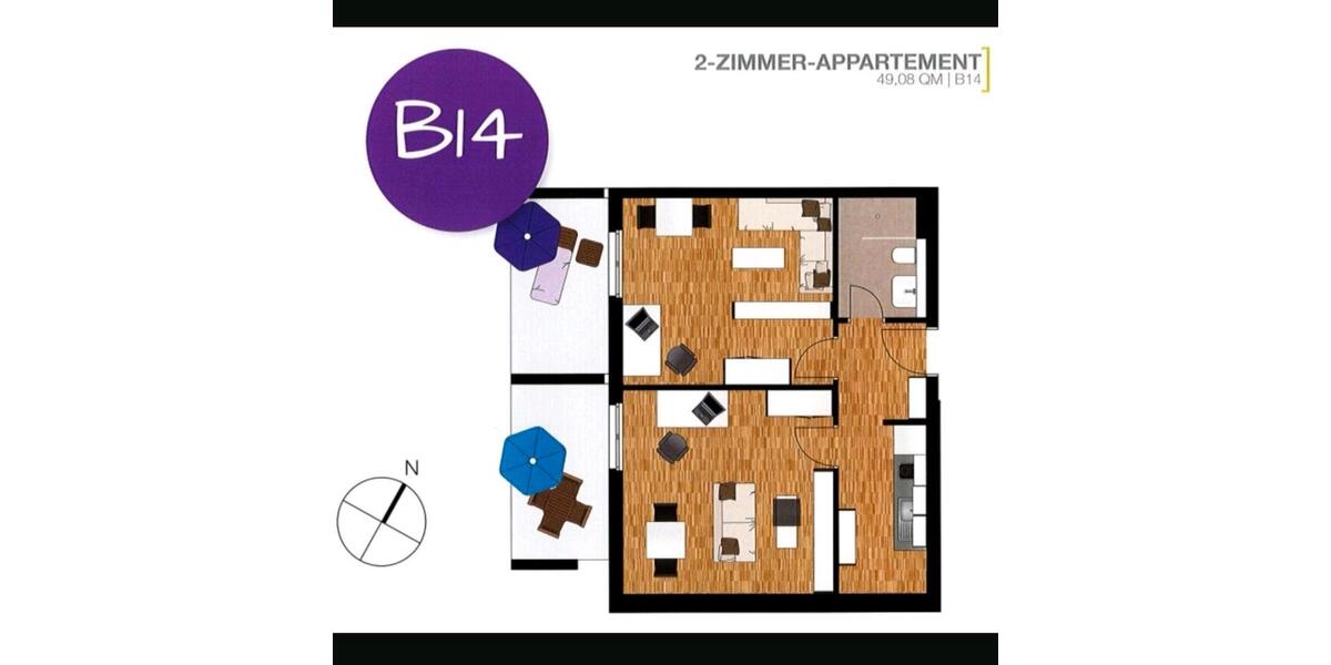 Wohnen auf Zeit Idstein - 2 Zimmer, 30 m&sup2;, 440&euro; | Angebot:26035153