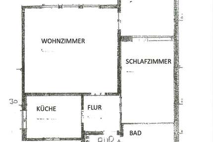 Wohnung Aschaffenburg Schweinheim Obernauer Kolonie - 2 Zimmer, 60 m&sup2;, 575&euro; | Angebot:27271411