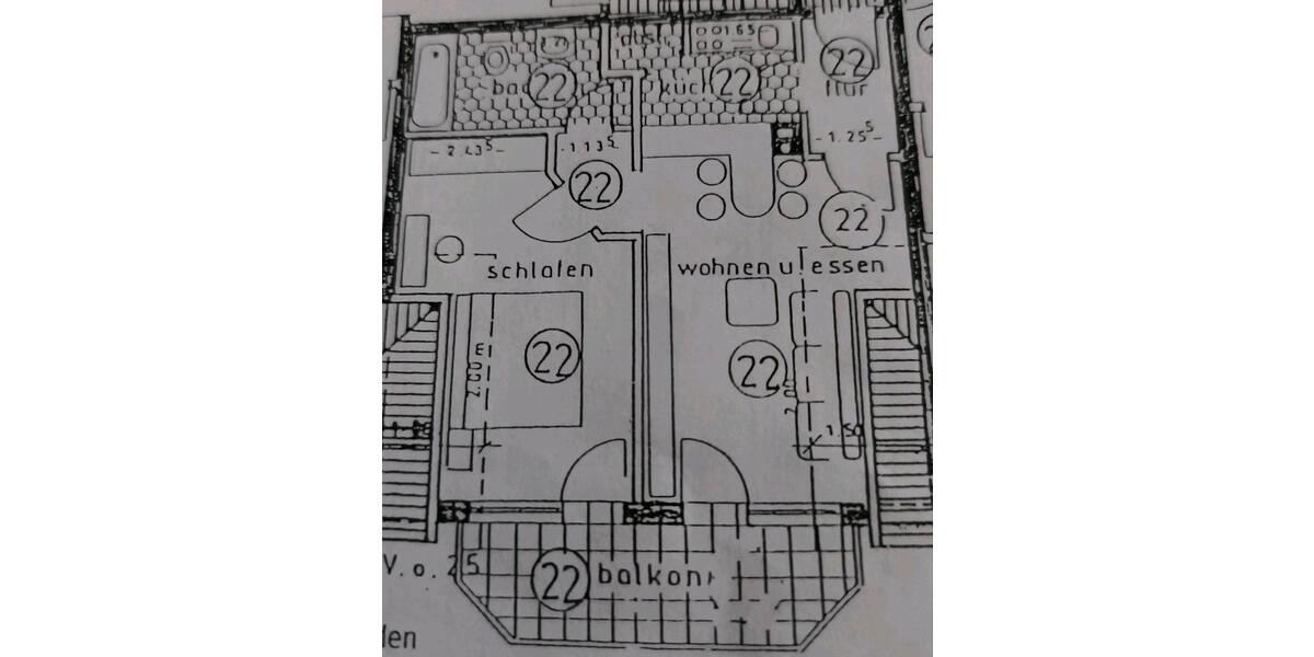 Dachgeschoßwohnung Ammerbuch - 2 Zimmer, 49 m&sup2;, 600&euro; | Angebot:25961926