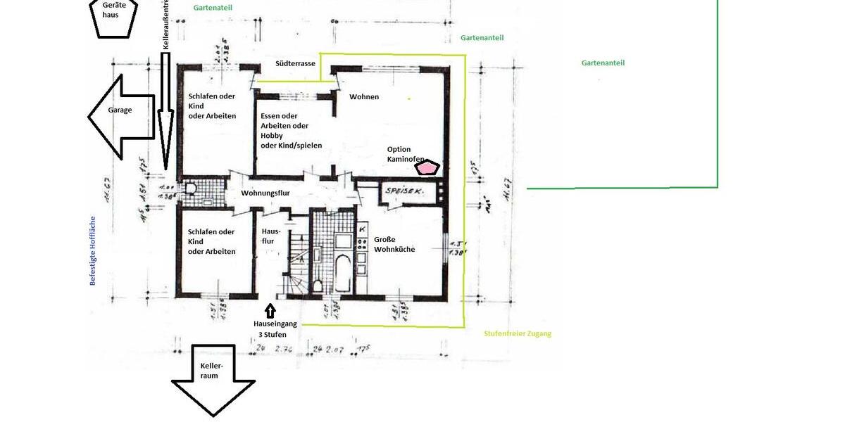 Erdgeschoßwohnung Thomasburg - 3.5 Zimmer, 120 m&sup2;, 750&euro; | Angebot:26443650