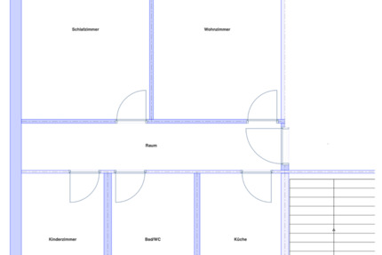 3-Raum Wohnung am Waldrand 3 zimmer