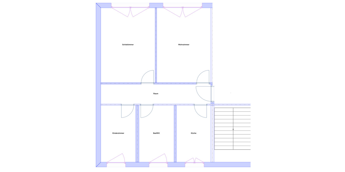 3-Raum Wohnung am Waldrand 3 zimmer