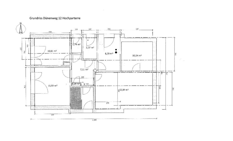Hochparterre Nebel - 4 Zimmer, 84 m&sup2;, 1.200&euro; | Angebot:25988111