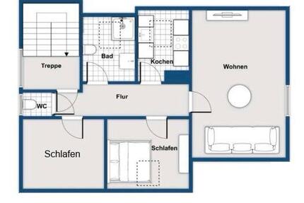 Wohnung Ludwigsburg Eglosheim - 3 Zimmer, 48 m&sup2;, 890&euro; | Angebot:26574199