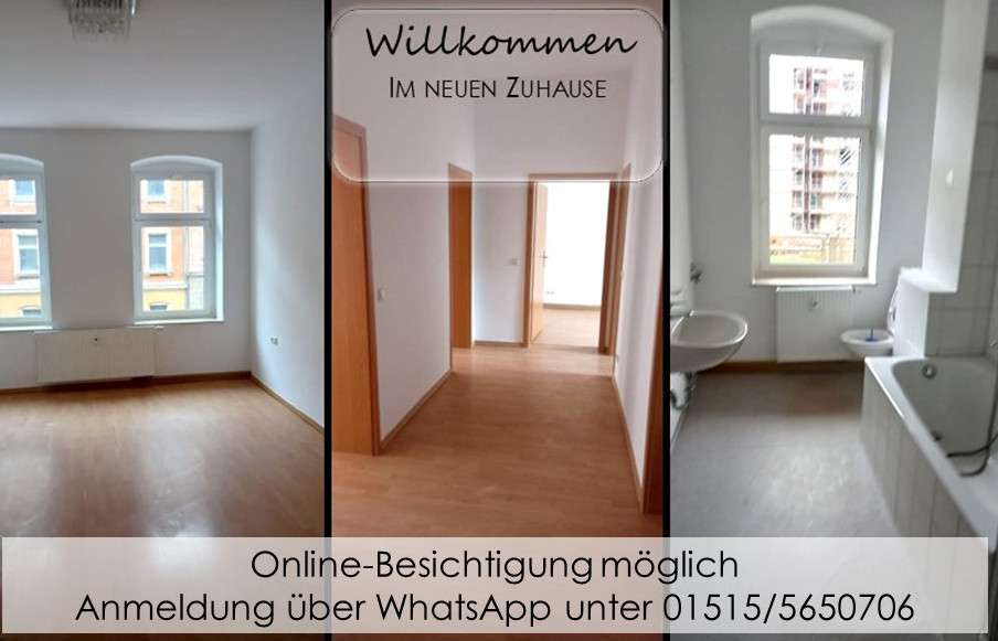 Etagenwohnung Chemnitz Sonnenberg - 3 Zimmer, 83 m&sup2;, 400&euro; | Angebot:26845291