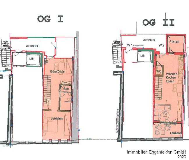 Maisonettenwohnung Eggenfelden - 2 Zimmer, 85 m&sup2;, 765&euro; | Angebot:25964310