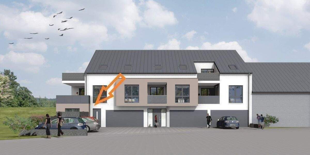 Etagenwohnung Konz Obermennig - 3 Zimmer, 81 m&sup2;, 980&euro; | Angebot:26740575
