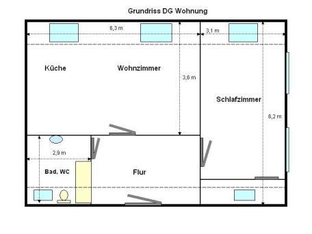 Etagenwohnung Warin - 6 Zimmer, 130 m&sup2;, 980&euro; | Angebot:26045378