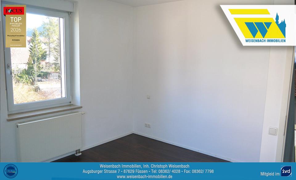 Etagenwohnung Füssen - 3 Zimmer, 79 m&sup2;, 760&euro; | Angebot:25765708