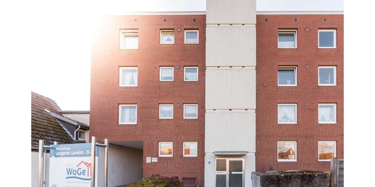 Etagenwohnung Bremerhaven Lehe - 2 Zimmer, 43 m&sup2;, 280&euro; | Angebot:26888401