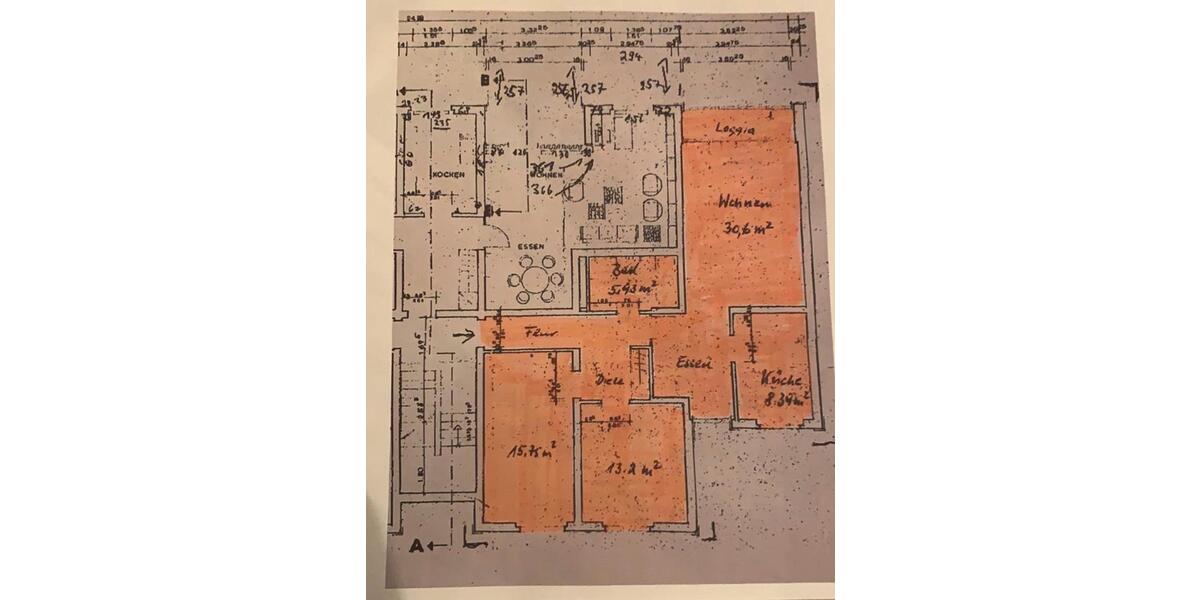 Hochparterre Braunschweig Südstadt- Rautheim- Mascherode - 3 Zimmer, 85 m&sup2;, 1.220&euro; | Angebot:26259110