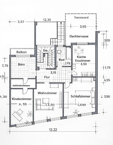 Etagenwohnung Goch - 4 Zimmer, 110 m&sup2;, 875&euro; | Angebot:24222467