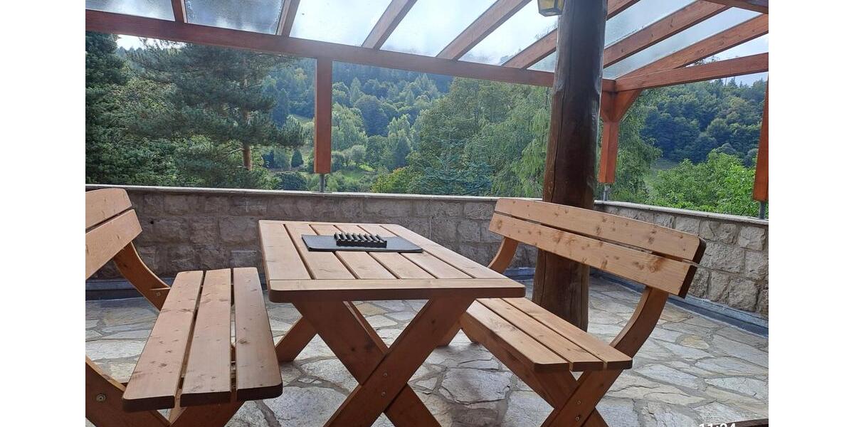 Ferienhaus Blockhaus Harz b 8 Pers +Hunde Terrassen 2 Kamine 4 zimmer
