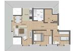 Dachgeschoßwohnung Bad Kreuznach Bad Münster am Stein-Ebernburg - 3 Zimmer, 80 m&sup2;, 665&euro; | Angebot:26560329