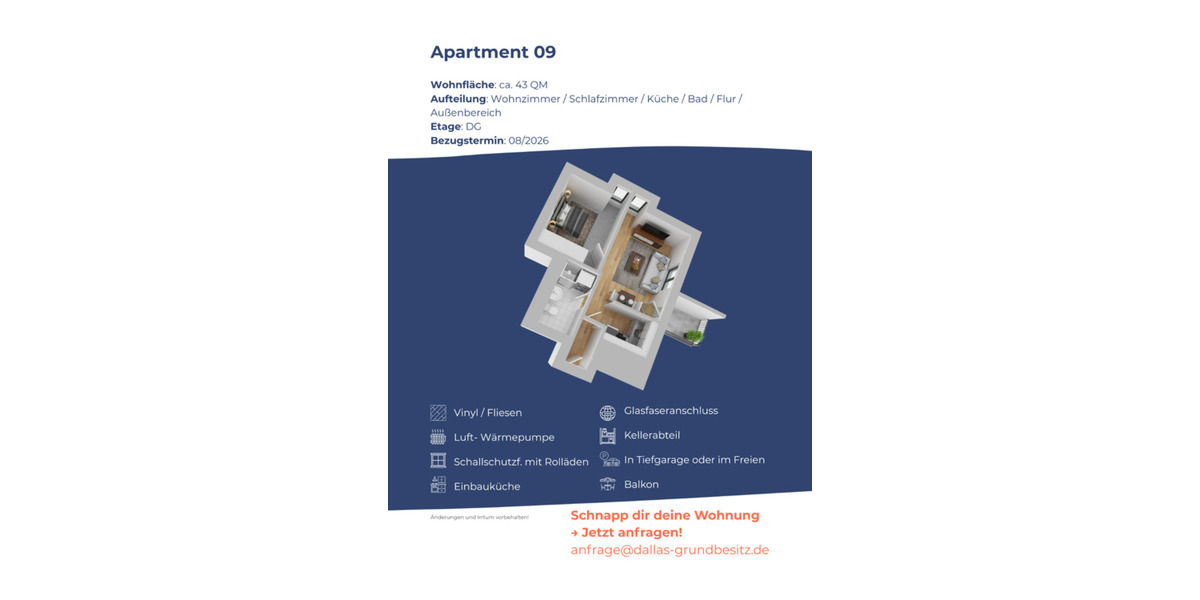 Etagenwohnung Schäftlarn - 2 Zimmer, 1.085&euro; | Angebot:23503897