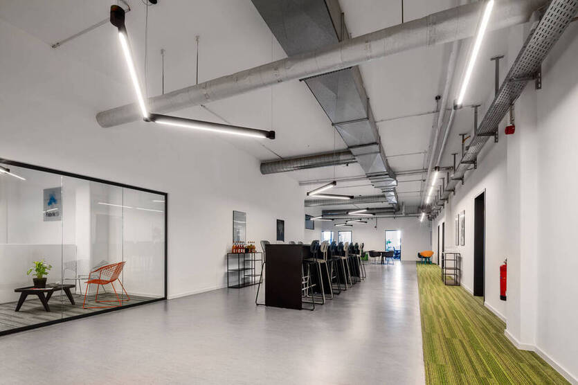 Flexible Arbeitsplätze und Büros im Industrial Style - All-in-Miete