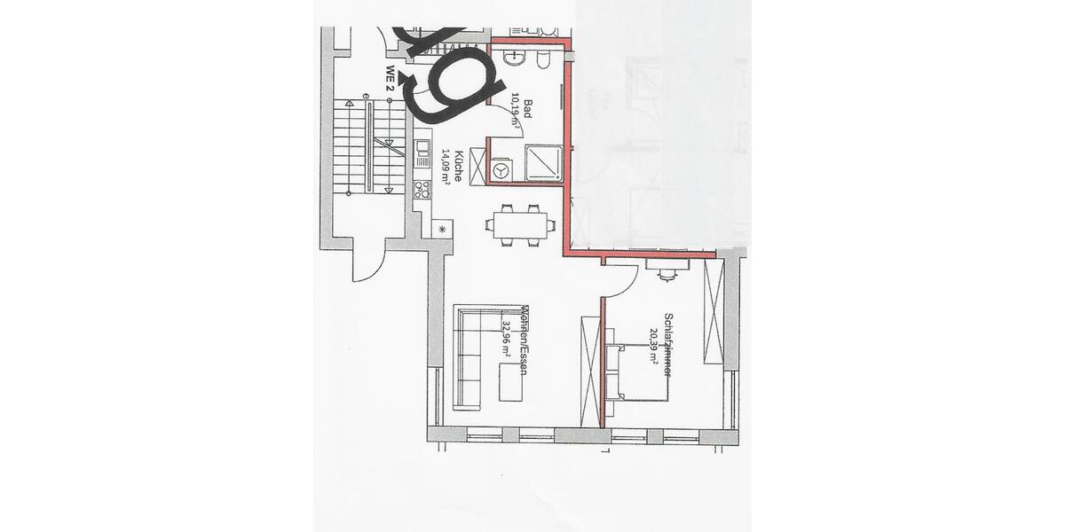 Erdgeschoßwohnung Templin - 2 Zimmer, 78 m&sup2;, 780&euro; | Angebot:25791704