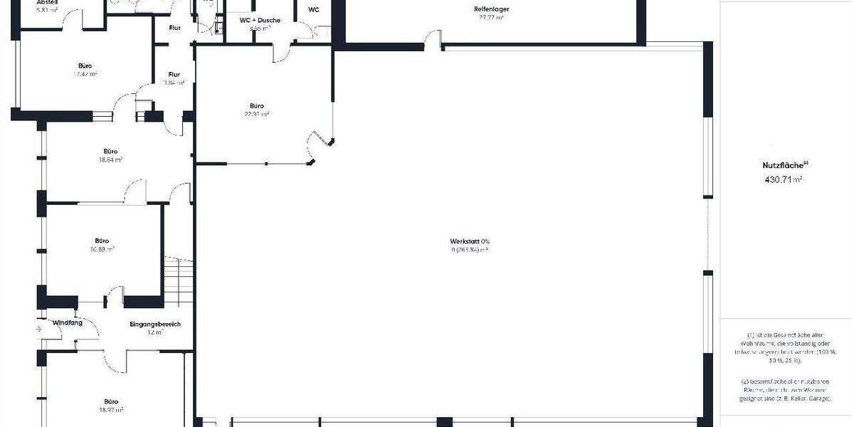 Gewerbeobjekt Stade - 1.900&euro; | Angebot:25836587