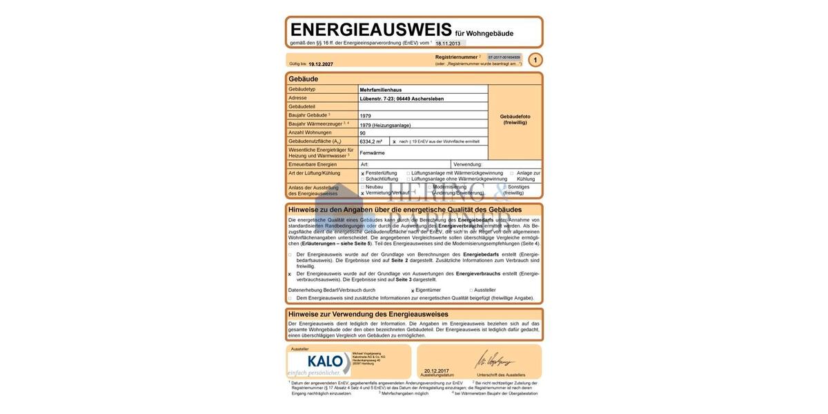 Etagenwohnung Aschersleben - 3 Zimmer, 61 m&sup2;, 333&euro; | Angebot:25960079