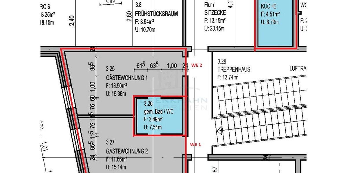 Etagenwohnung Rostock Schmarl - 2 Zimmer, 28 m&sup2;, 1.200&euro; | Angebot:22901764