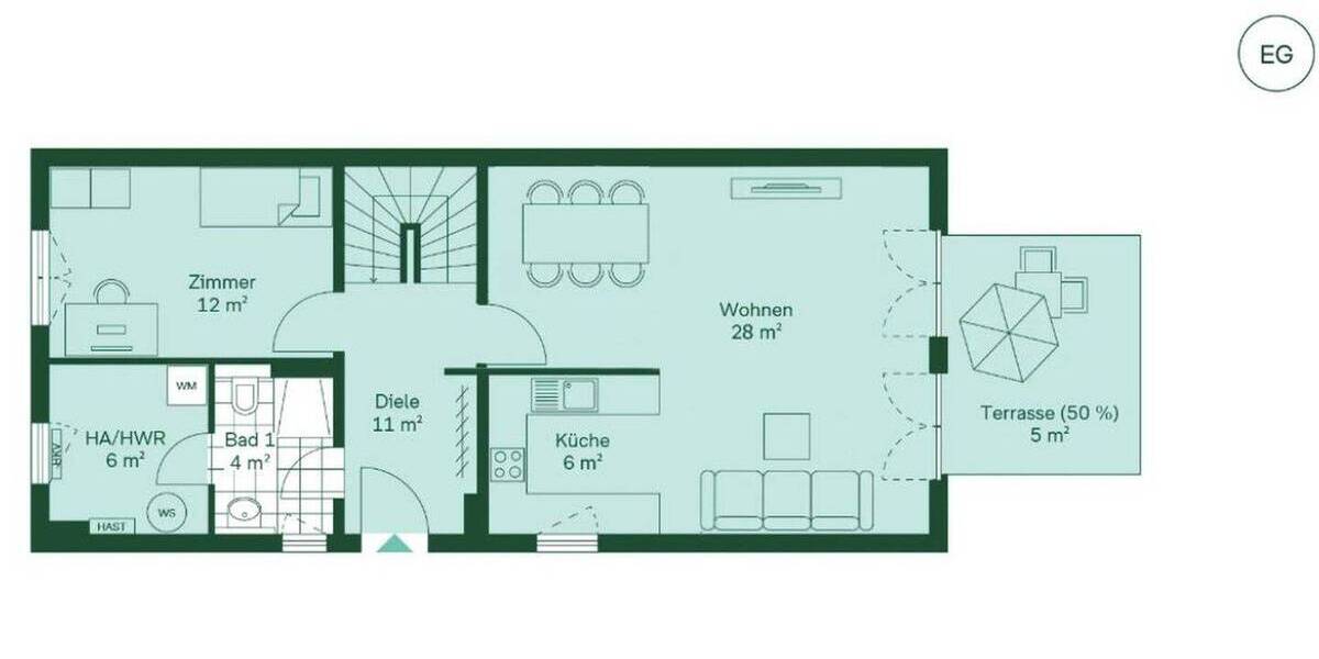 Doppelhaushälfte Schöneiche bei Berlin - 6 Zimmer, 140 m&sup2;, 1.950&euro; | Angebot:25910518