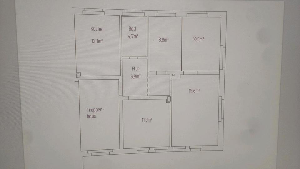 Etagenwohnung Riesa Canitz - 5 Zimmer, 75 m&sup2;, 600&euro; | Angebot:24827829