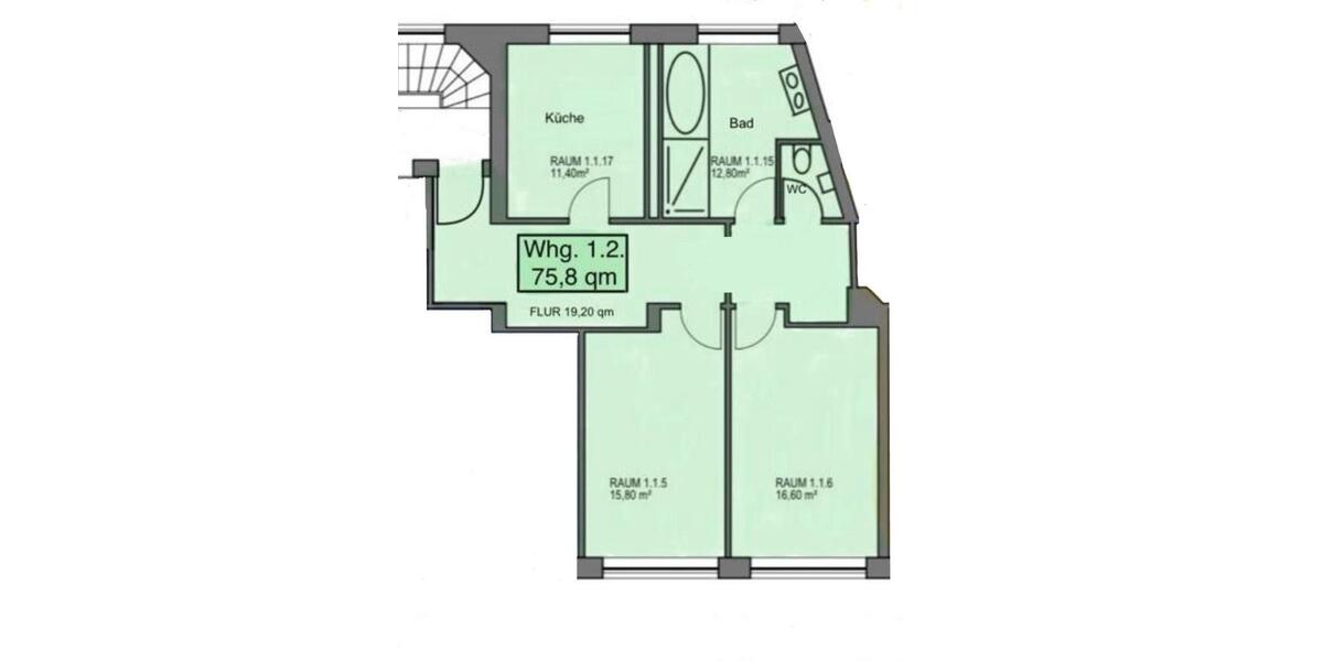 Großzügige 2-Zimmer-Wohnung im Herzen von Mainz 2 zimmer