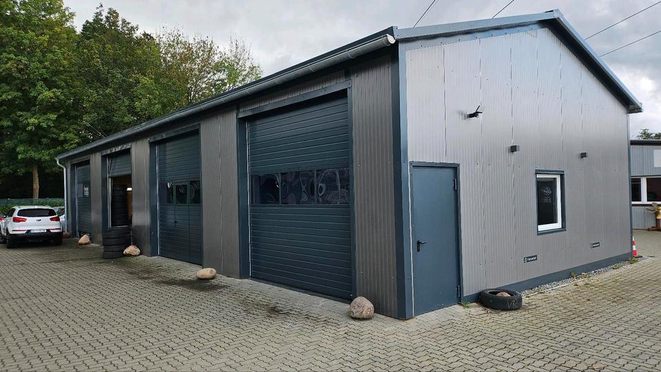 Halle, Werkstatt, Büro, WC, für verschiedene Gewerbe geeignet