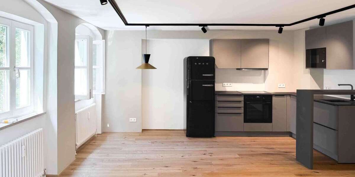 Etagenwohnung Augsburg Innenstadt - 1 Zimmer, 39 m&sup2;, 770&euro; | Angebot:24788137