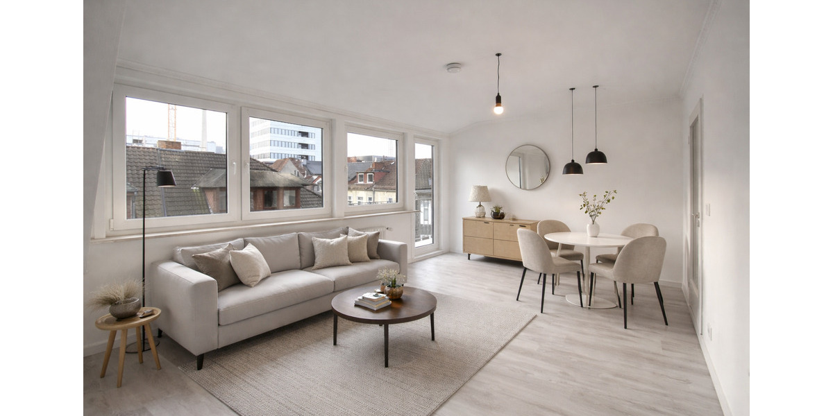 Dachgeschoßwohnung Bremen Neustadt - 2 Zimmer, 47 m&sup2;, 720&euro; | Angebot:25247279