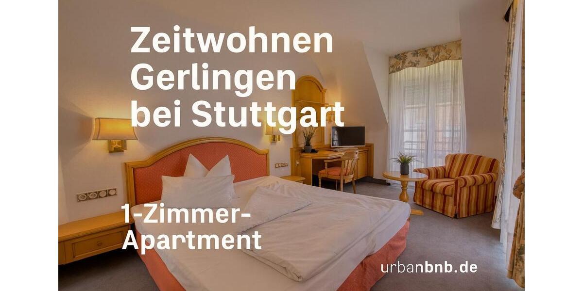Wohnen auf Zeit Gerlingen - 1 Zimmer, 21 m&sup2;, 960&euro; | Angebot:26222651
