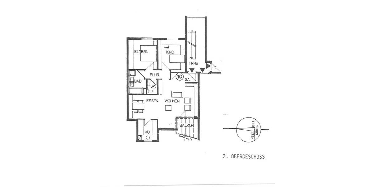 Etagenwohnung Kirchheim unter Teck Kirchheim - 3 Zimmer, 86 m&sup2;, 1.050&euro; | Angebot:26556671