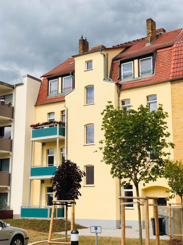 Einzugsfertige 2- RaumWohnung mit Balkon in Bitterfelder Innenstadt