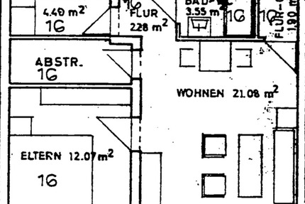 Wohnung Freiberg am Neckar - 2.5 Zimmer, 48 m&sup2;, 650&euro; | Angebot:25168966