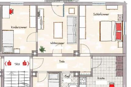 Wohnung Viechtach - 4 Zimmer, 80 m&sup2;, 740&euro; | Angebot:26449999