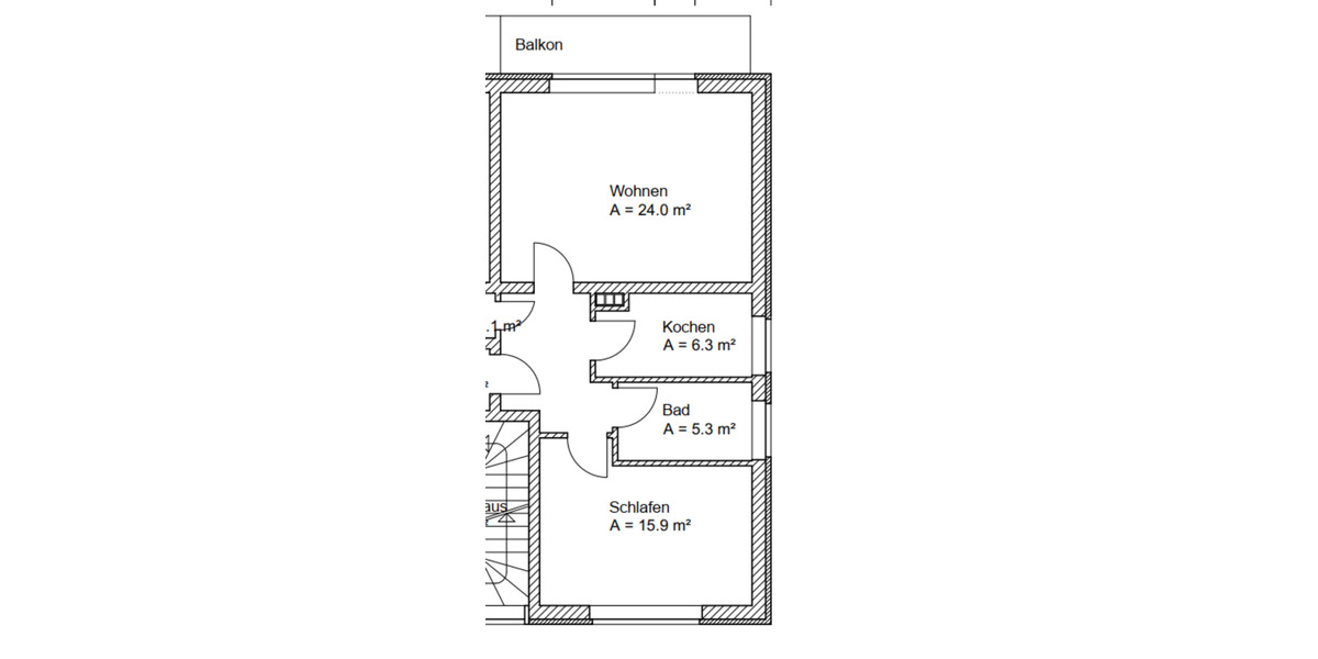 Etagenwohnung Reken - 2 Zimmer, 60 m&sup2;, 750&euro; | Angebot:24943791