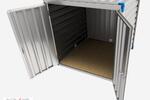 AKTION verlängert bis 15.09.2025 MATERIALCONTIANER 2,25 m 2S BLUE Lagercontaine Werkzeugbox zimmer
