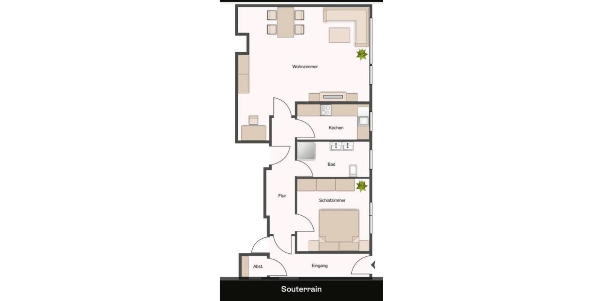 Etagenwohnung Erlangen Alterlangen - 2 Zimmer, 69 m&sup2;, 800&euro; | Angebot:26706059