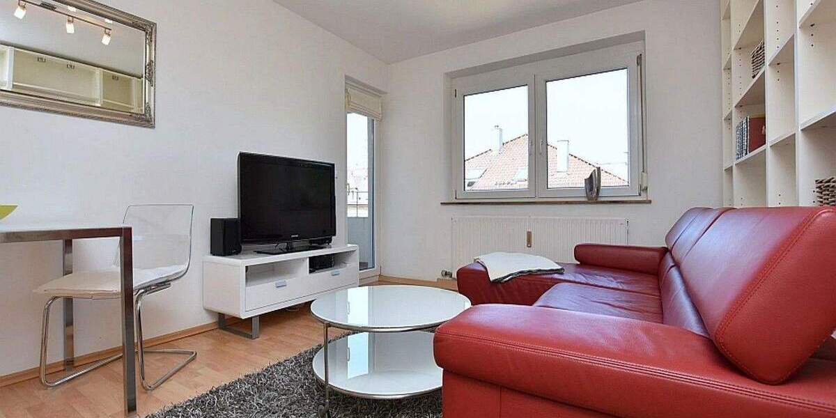 Etagenwohnung Stuttgart Mitte - 2 Zimmer, 54 m&sup2;, 970&euro; | Angebot:25252286