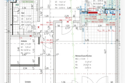Wohnung Rostock Hohe Düne - 2 Zimmer, 88 m&sup2;, 1.140&euro; | Angebot:25156055