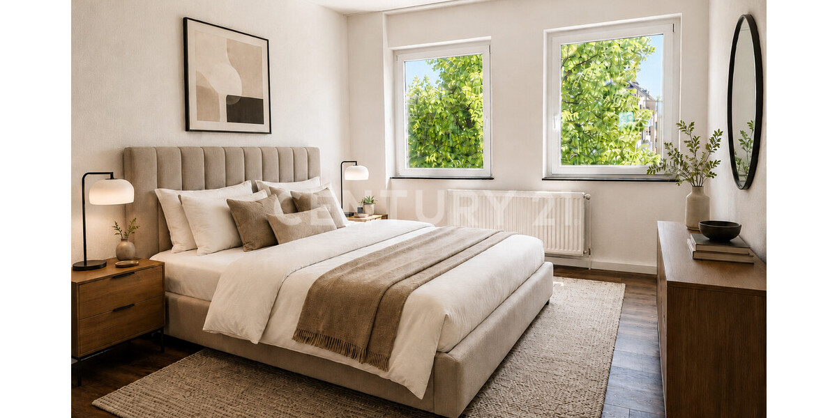Frisch sanierte 4-Zimmer-Wohnung mit Balkon im beliebten Dortmunder Kaiserviertel - Etagenwohnung Dortmund | Angebot:26738720