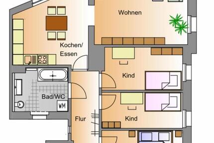 4-Raum-Wohnung in Altenburg, 101,33qm 4 zimmer